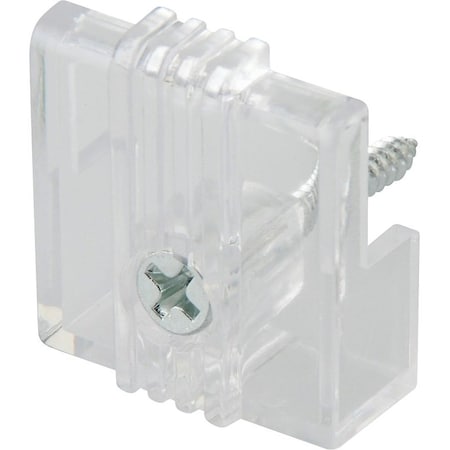 Ook Mirror Clip Set, Plastic, Clear, Wall Mounting 50226