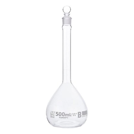 Globe Scientific Glass Flasks, Colorless, 260 mm H, PK6 8250500