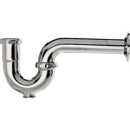 Plumb Pak SemiCast PTrap with Cleanout, 112 in, Chrome PP853-07PCDC