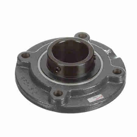 Browning Mounted Ball Bearing, Piloted Flange Cartridge, Setscrew VFCS335