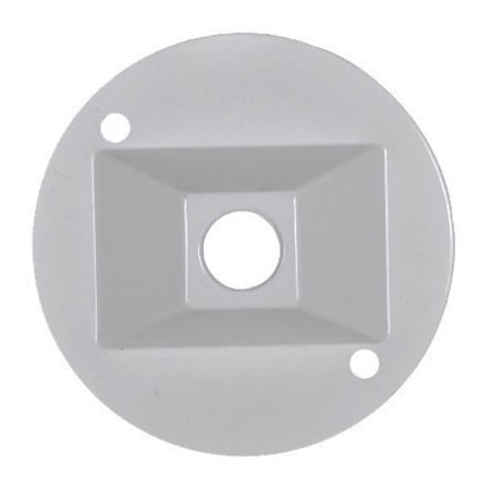 Hubbell Me Wht Wp Rnd Lampcover RC-1-N-W