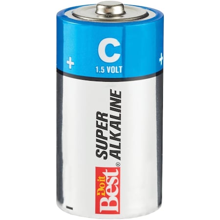 Do It Best C Alkaline Battery, 2PK DIB837776