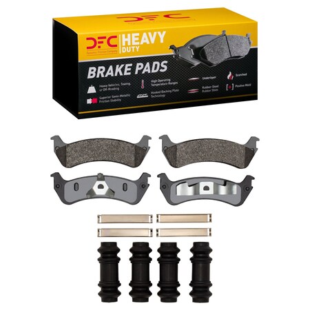 Dfc Heavy Duty Disc Brake Pad Set,  1214-0667-01