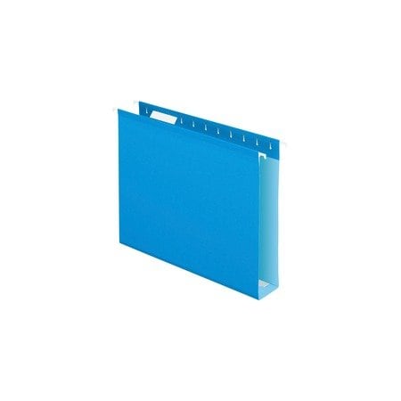 Pendaflex FOLDER, HANG, 2inEXP, LTR, BLUE, 25PK 4152X2BLU