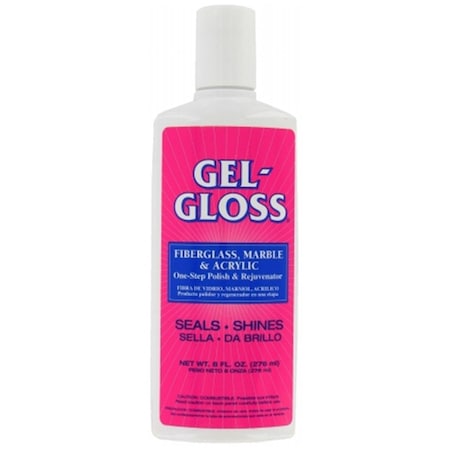 Tr Industries 8 Oz Gel Gloss Cleaner TR308876