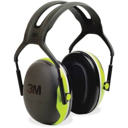 3M Peltor X4 Over-the-Head Ear Muffs, 27 dB NRR, Passive, Electrically Insulated, Orange X4A