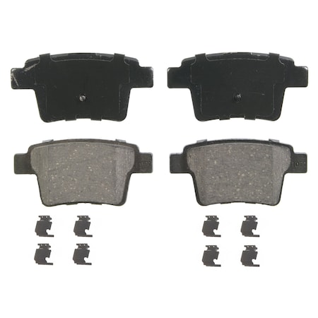 Wagner Brake QuickStop Rear Disc Brake Pad Set Ceramic,  ZD1071