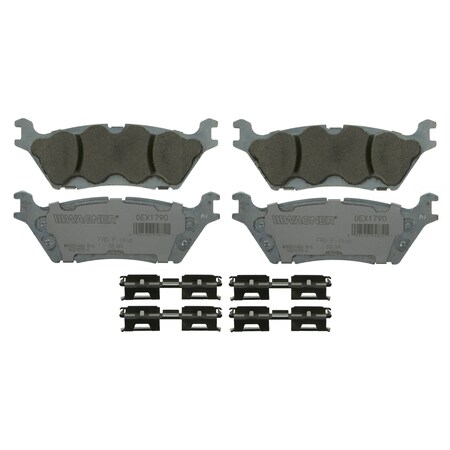 Wagner Brake OEX Rear Disc Brake Pad Set Premium Ceramic,  OEX1790