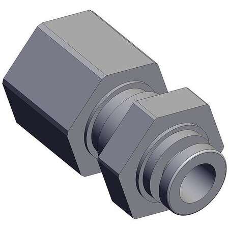 Smc Push-Fit Fitting, Union KQG2E07-N02