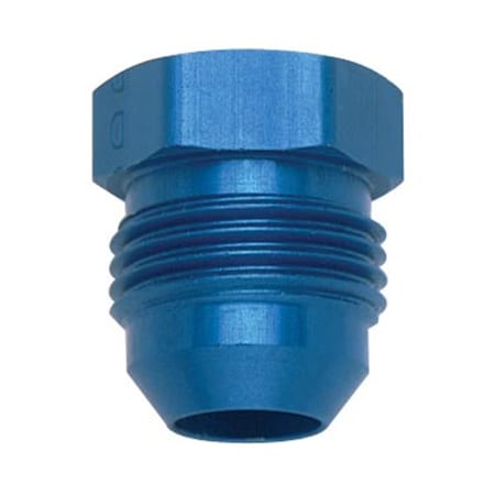 Fragola 480610 Aluminum -10 AN Flare Plug, Blue FRG480610