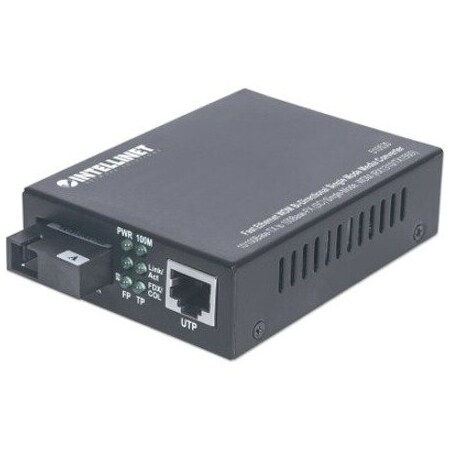 Intellinet Network Solutions FAST ETHERNET WDM BI-DIRECTIONAL SINGLE MODE MEDIA CONVERTER. WDM MEDIA CONVERT 510530