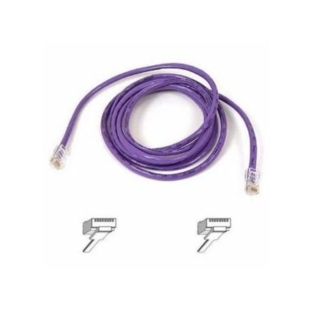Belkin Patch Cable - Rj-45 (M) - Rj-45 (M) - 10 Ft - ( Cat 5E ) - Purple A3L791-10-PUR
