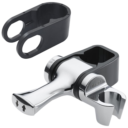 Delta Showering Component, 1.38 L, ABS - Plastic, Chrome U6500