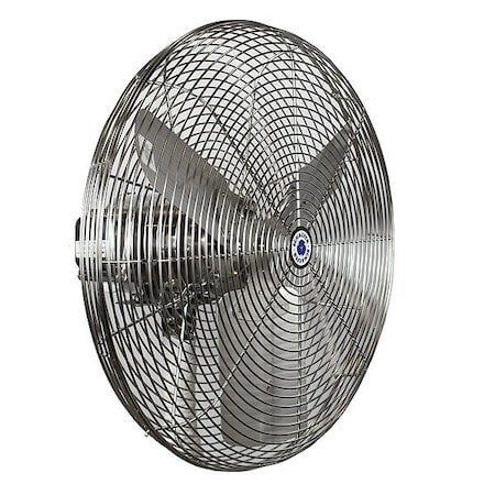 Schaefer FanHead, 24inDia, StainlessSteel, Silver 24CFO-EWDS