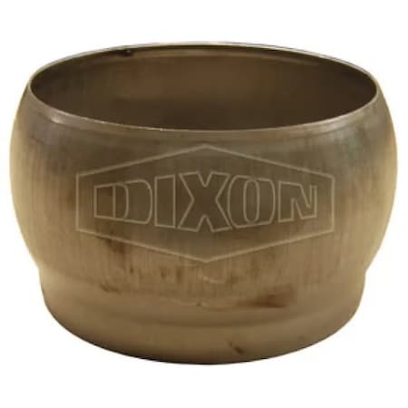 Dixon Type B Quick Connect Fitting, 6 in, Male Weld-On, Steel, Domestic 3036