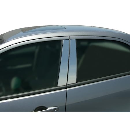 Ici/Innovative Creations 06-06 DTS 4 DOOR PILLAR POST TRIM STAINLESS STEEL 4 PC. PP82-304M