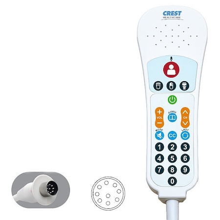 Crest Healthcare Backlit Pillow , 8 ft Cable L EN4902ERATBBXX5L1