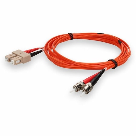 Add-On This Is A 3M Sc (Male) To St (Male) Orange Duplex Riser-Rated Fiber ADD-ST-SC-3M6MMF