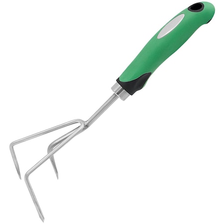 Zenport 3-Prong Stainless Steel Cultivating Fork, 12-Inch 15311D