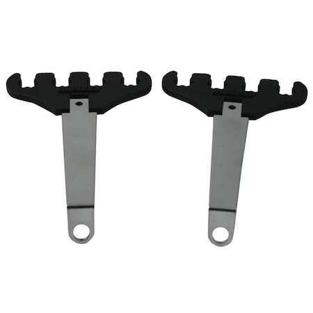 Moroso 72183 Four Hole Wire Loom Kit, Black MOR72183