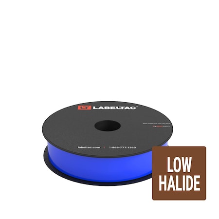 Labeltac Low Halide Supply 1in x 150ft LT4/Pro X, Blue LT107LH