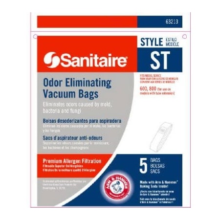 Bissell 5PK ST Style Sanit Bag 63213B