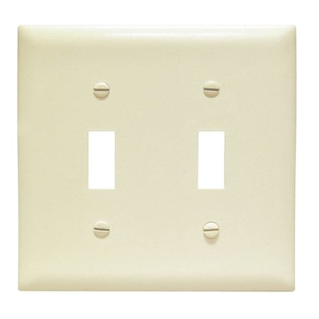Legrand Wall Plate, Toggle, Brown, Nylon TPJ2I