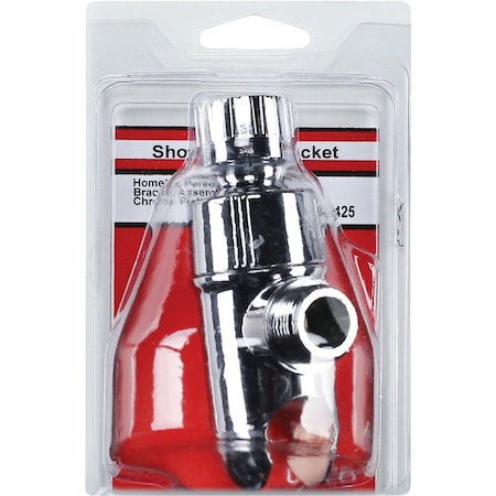 Westlake Pipe & Fittings Chrome-Plated Plastic Shower Bracket 8/1/2425