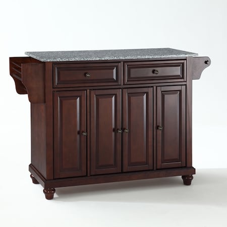 Crosley Cambridge Granite Top Full Size Kitchen Island/Cart KF30003DMA