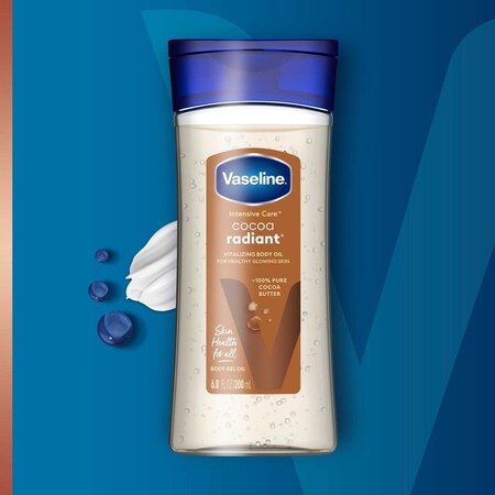 Vaseline Intensive Care Cocoa Radiant Gel Oil, 6.8 Ounce, 6PK 69554972