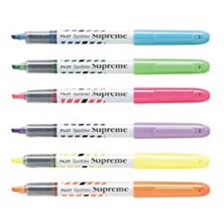 Vertex PIL Liquid-ink Highlighter- Chisel Point- Yellow Ink VE3750540