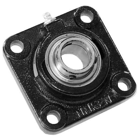 Timken Flange Block Bearing; 4 Bolt Square Flange Block; 2 in. Bore; 7.2 in. Bolt Circle Diameter YCJ2 SGT