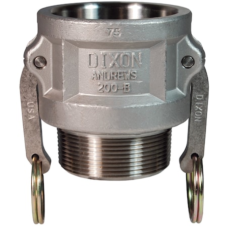 Dixon Cam and Groove Coupler x MNPT, 1", SS 100-B-SS