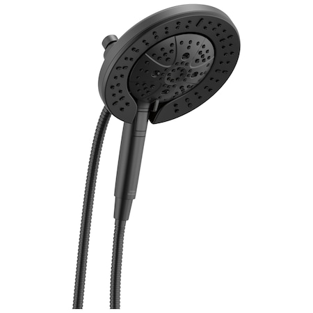 Delta Universal Showering Components 7-Setting In2Ition With Proclean In Matte Black 58651-BL25