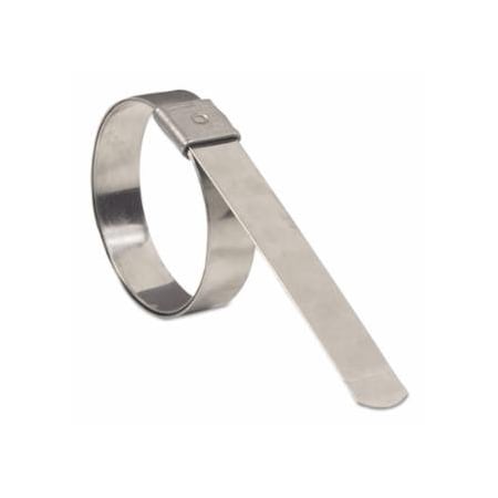 Dixon Valve K Series Band Clamps, 1 1/4 in Hose ID, Galvanized Steel, 100/Bx, 100PK 238-K5