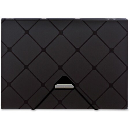 Pendaflex Letter Recycled Expanding File, Black PFX39624BLA