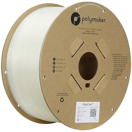 Polymaker PolyCast(1.75mm, 3000g) Natural PJ03003