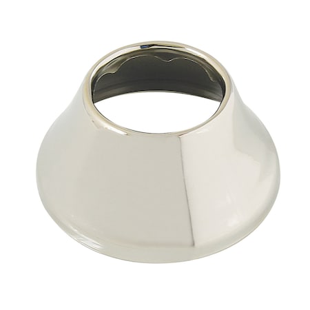 Kingston Brass 1-1/2" ID x 3" OD Bell Flange, Polished Nickel FLBELL11236