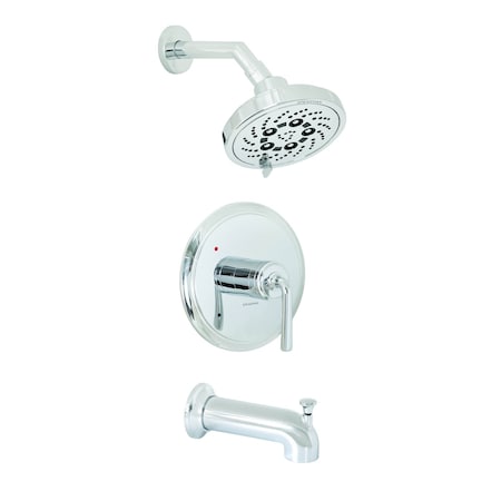 Speakman Duo Trim & Shower & Tub Combination, Less Valve, Matte Black, 1.75 GPM SLV-4030-E175