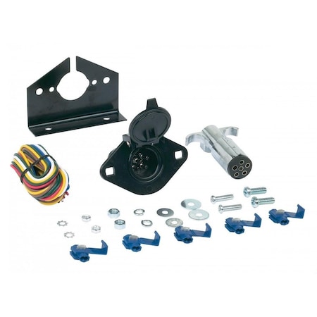 Hopkins 6 POLE ROUND CONNECTOR KIT 48405