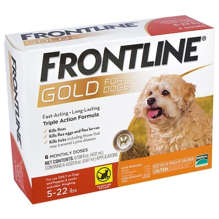 Frontline B.I Gold for Dogs > 22 lbs, 6PK 73370