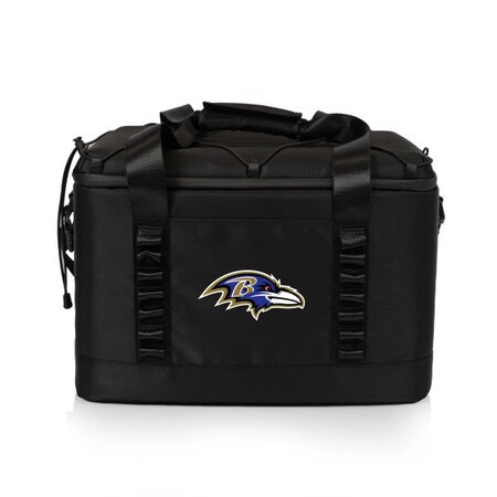 Picnic Time Family Of Brands NFL Baltimore Ravens - Tarana Superthick Recycled Cooler - 24 can 630-36-179-034-2