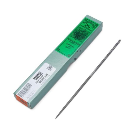 Nicholson 6-1/4" 2 Cut Square Needle File 37926