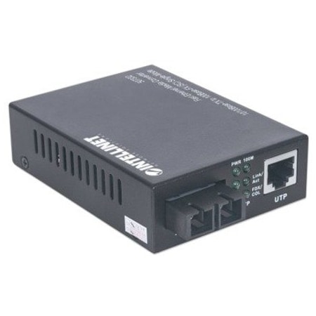 Intellinet Network Solutions 10/100 Sc Single Mode Media Converter 507332