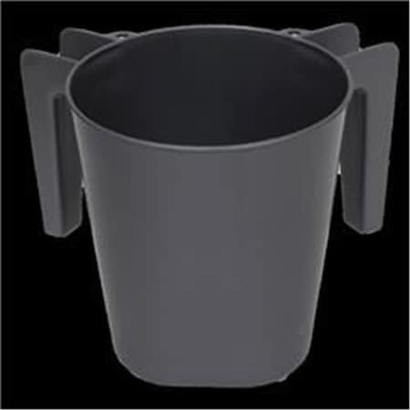 Netila Plastic Washing Cup, Metallic Silver 57077