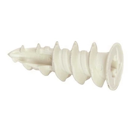 Lindstrom #6 Plastic Self-Drilling E-Z Wall Anchors UNFINISHED, 50PK EZPA006OP-050HD