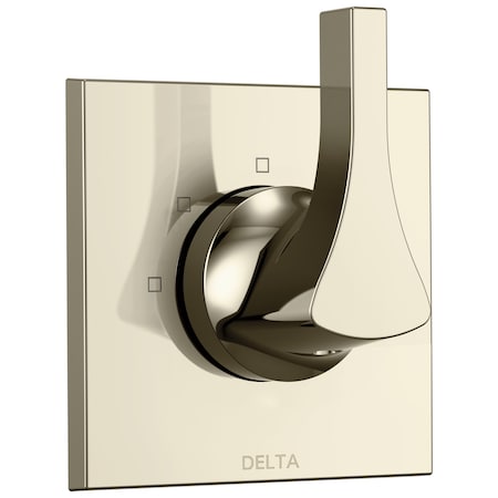 Delta Zura 3-Setting 2-Port Diverter Trim In Polished Nickel T11874-PN
