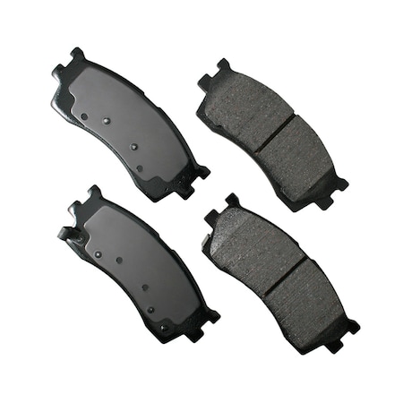 Akebono 03-05 Kia-Rio/Spectra-Fr Proact Disk Pad, Act889 ACT889
