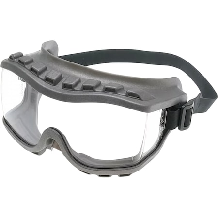 Uvex Closed Vent Over-the-Glass Goggles with Gray Body and Clear Lens with Fog-Resistant Coating S3805