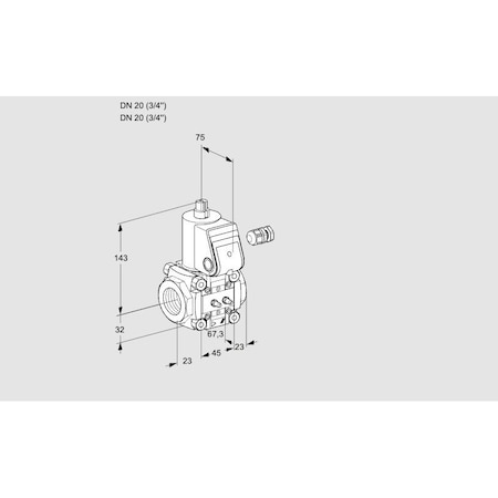 Honeywell Kromschroder VAS1T20N/NQ KS88001553